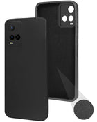 For Vivo Y21e | Vivo Y21A | Vivo Y32 Back Cover Case (Matte Finish Silicone with Inside Fiber Cloth)