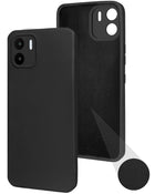 For Xiaomi Redmi A1 2022 Back Cover Case (Inside Fiber Cloth | Smooth Matte Finish | Professional Look)