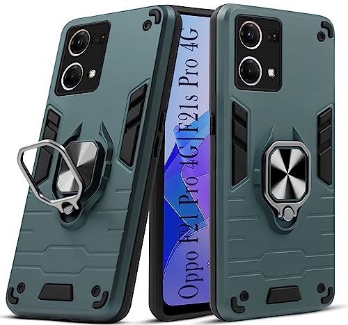 For Oppo F21 Pro 4G | F21s Pro Back Cover Case (Shockproof Polycarbonate Dual Layer Hybrid Armor)