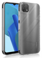 For Oppo A16K | A16e Back Cover(Silicone Clear Shockproof Case with Camera Protection | Soft and Flexible)