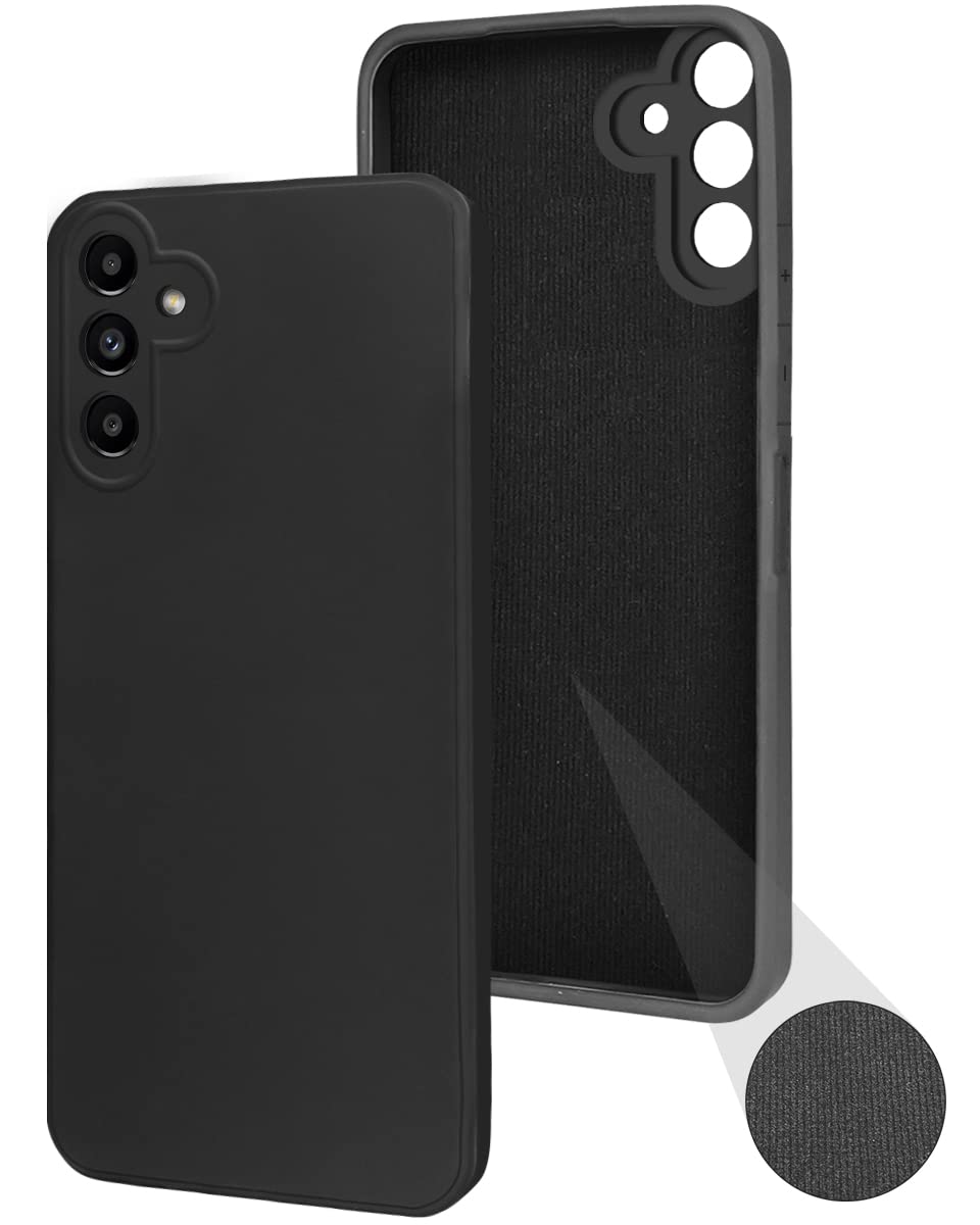 For Samsung Galaxy A13 5G Back Cover Case (Inside Fiber Cloth | Smooth Matte Finish | Elegant Professional Look)