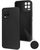 For Realme 8 | 8 PRO Back Cover Case (Inside Fiber Cloth | Smooth Matte Finish | Elegant Professional Look)