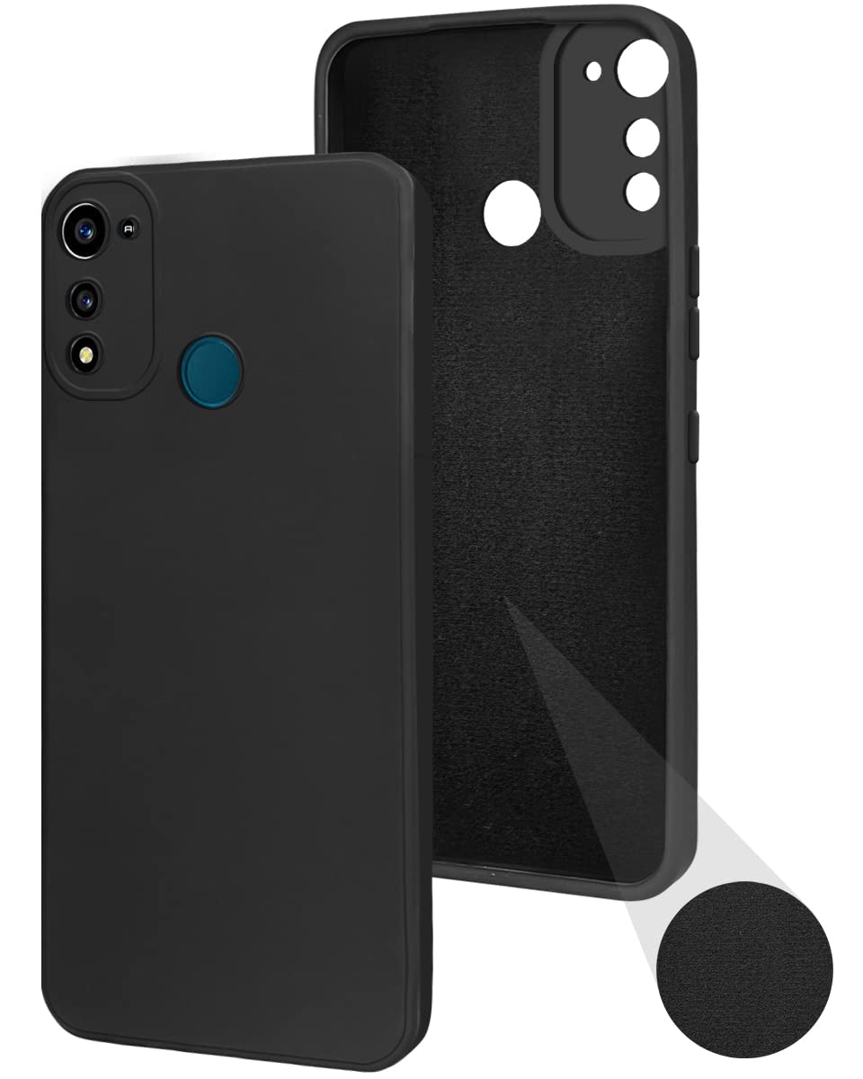 For Oppo F19 | F19s Back Cover Case(Inside Fiber Cloth | Smooth Matte Finish | Elegant Professional Look)