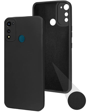 For Oppo F19 | F19s Back Cover Case(Inside Fiber Cloth | Smooth Matte Finish | Elegant Professional Look)
