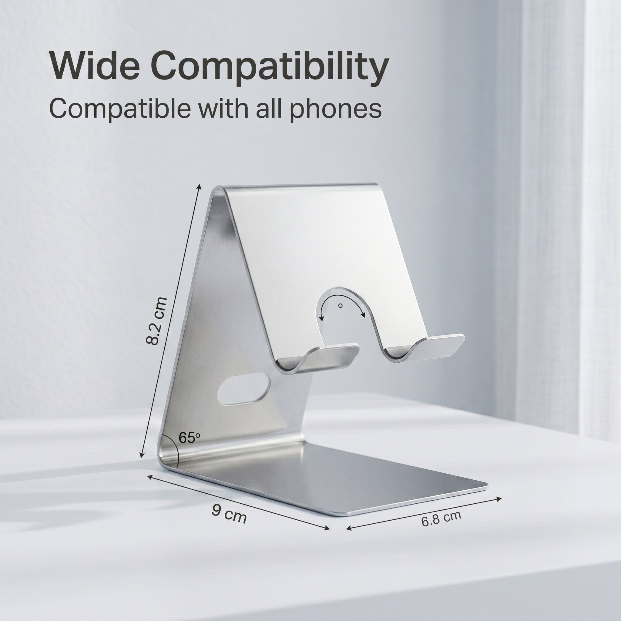 Mobile Stand with 360 Degree Rotation