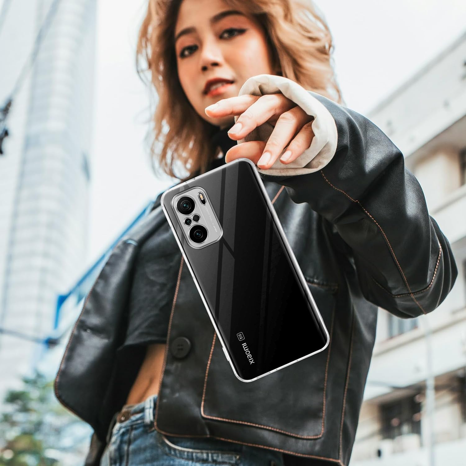 For Xiaomi Mi 11X | 11X Pro 5G Back Cover ( Silicone Clear Shockproof Case with Camera Protection | Soft and Flexible | Transparent)