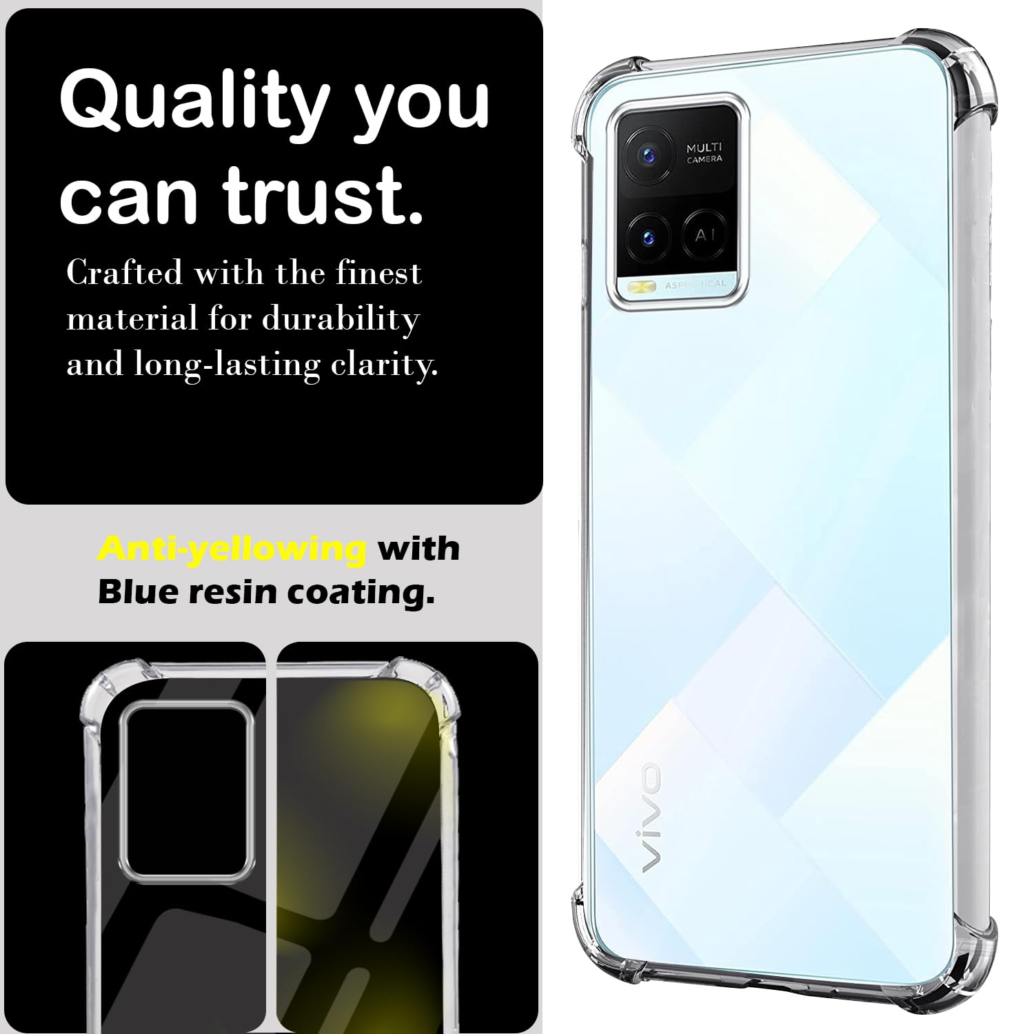 For Vivo Y21e | Vivo Y21A | Vivo Y32 Back Case Cover