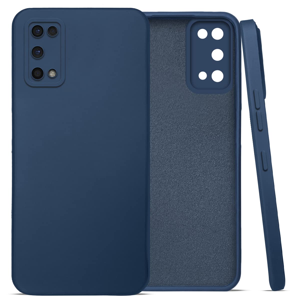 For Realme 7 Pro Back Cover Case (Inside Fiber Cloth | Smooth Matte Finish | Elegant Professional Look)