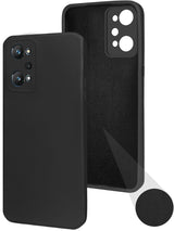 For Realme GT Neo 2 Back Cover Case ( Matte Finish Silicone with Inside Fiber cloth)