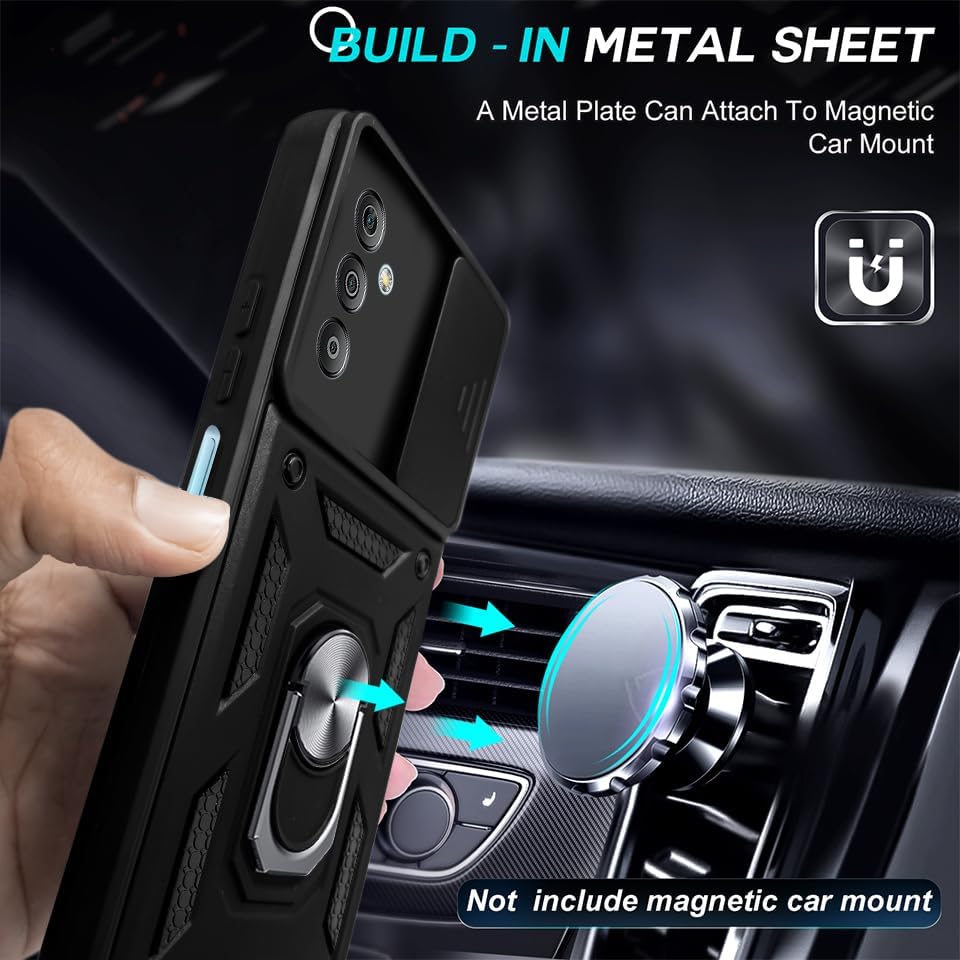 For Samsung Galaxy F23 5G Back Cover Case (Hybrid Dual Armor Polycarbonate)