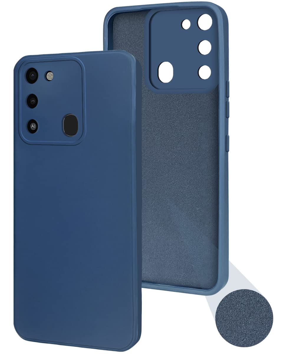 For Tecno Spark Go 2022 Back Cover Case (Inside Fiber Cloth | Smooth Matte Finish | Elegant Professional Look)