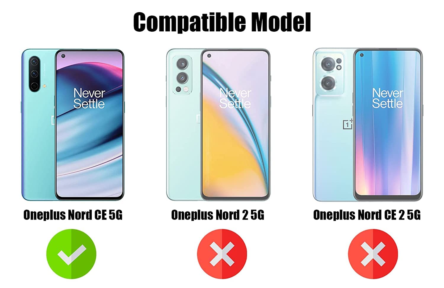 For OnePlus Nord CE 5G Back Cover Case (Crystal Glass Back | Shockproof Bumpers)