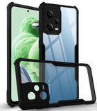 For Redmi Note 12 5G Back Cover Case (Textured Grip Design | Camera Protetion | Slim and Light Weight | Soft Touch and Feel)