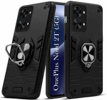 For OnePlus Nord 2T 5G Back Cover Case (Shockproof Polycarbonate Dual Layer Hybrid Armor)