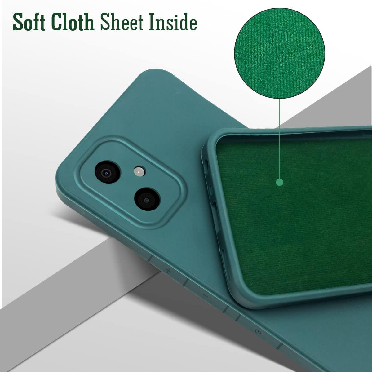 For Poco M4 5G Back Cover ( Silicone Clear Shockproof Case with Camera Protection | Soft and Flexible | )