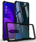 For Oppo F11 Pro Back Cover Case (Shockproof with Polycarbonate Clear Panel)