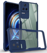 For Xiaomi Redmi K50 Back Cover Case (Crystal Glass Back | Camera Protection | Shockproof)
