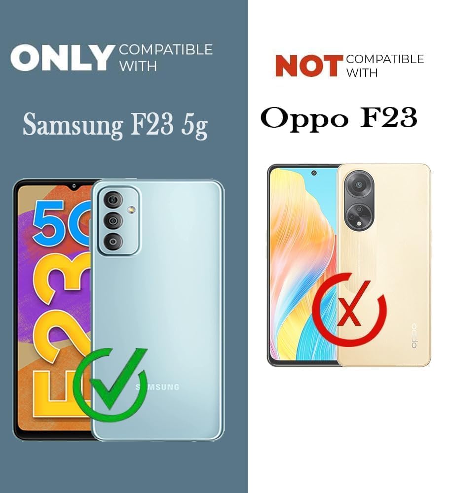 For Samsung Galaxy F23 5G Back Cover Case (Hybrid Dual Armor Polycarbonate)