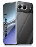 For Oneplus Nord 4 Back Case Cover (Shockproof Case Silicone Clear | Camera Protection | Flexible and Soft | Transparent)