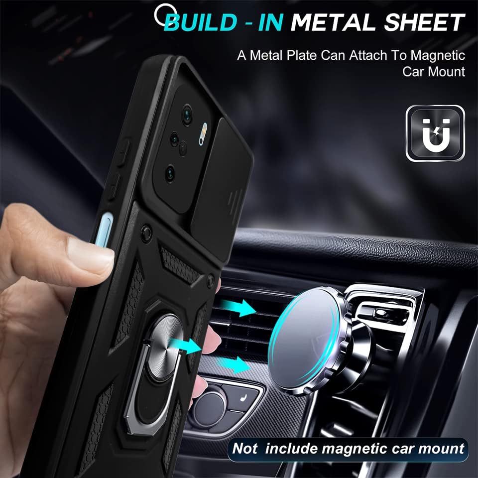For Xiaomi Poco F3 Back Cover Case (Hybrid Dual Armor Polycarbonate)