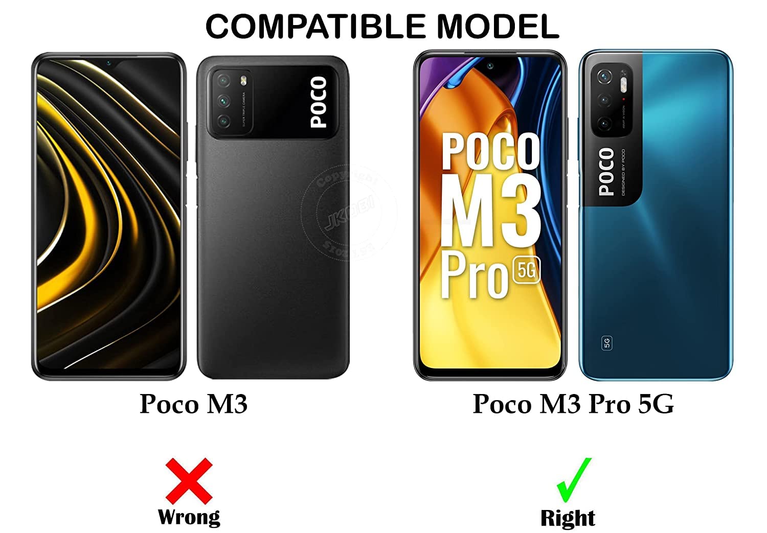 For Poco M3 Pro 5G Back Cover Case (Matte Finish Silicone with Inside Fiber Cloth)