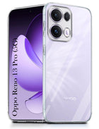 For Oppo Reno 13 Pro 5G | Oppo Reno 13 Pro 5G Back Cover ( Silicone Clear Shockproof Case with Camera Protection | Soft and Flexible | Transparent)