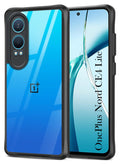 For OnePlus Nord CE 4 Lite Back Cover Case(Hybrid Shockproof | Anti Yellow Polycarbonate Panel | Deep Black)