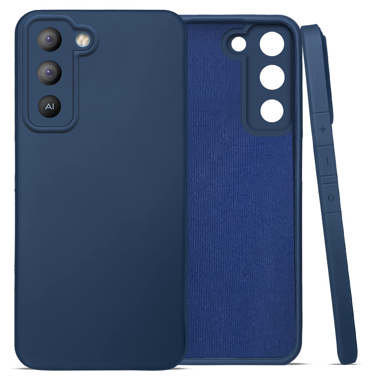 For Tecno Pop 5 LTE Back Cover Case (Inside Fiber Cloth | Smooth Matte Finish | Elegant Professional Look)