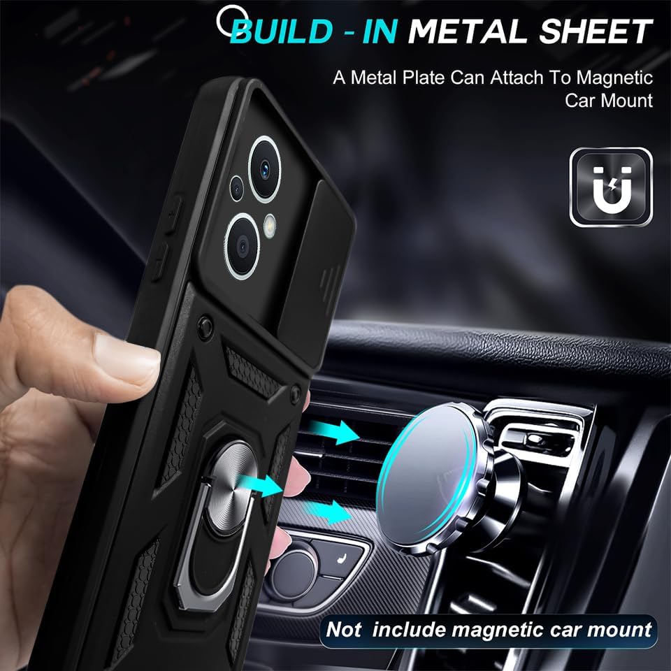 For Oppo F21 Pro 5G Back Cover Case(Hybrid Dual Armor Polycarbonate)