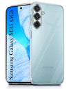 For Samsung Galaxy M35 5G Back Cover (Silicone Clear Shockproof Case with Camera Protection | Soft and Flexible | Transparent)