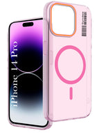 For Apple iPhone 14 Pro Back Cover Case (Soft Touch | Camera Bump Protection | MagSafe Compatible | Matte Finish)