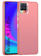 For Realme 8 | Realme 8 Pro Hard Back Cover Case (Velvet Touch | Professional Glossy Finish | Camera Protection Bump)