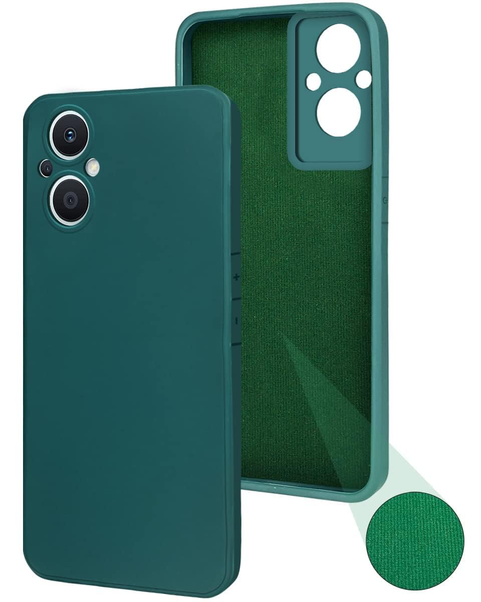 For Oppo F21 Pro 5G Back Cover Case (Matte Finish with Inside Fiber Cloth)