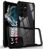 For Samsung Galaxy S22 Ultra 5G Back Cover Case (Textured Grip Design | Camera Protetion | Slim and Light Weight | Soft Touch and Feel)