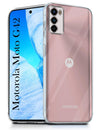 For Motorola Moto G42 Back Case Cover (Silicone Clear Shockproof Case with Camera Protection | Soft and Flexible | Transparent)