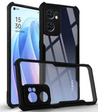 For Oppo Reno7 5G | Reno 7 5G Back Cover Case (Shockproof with Polycarbonate Clear Panel)