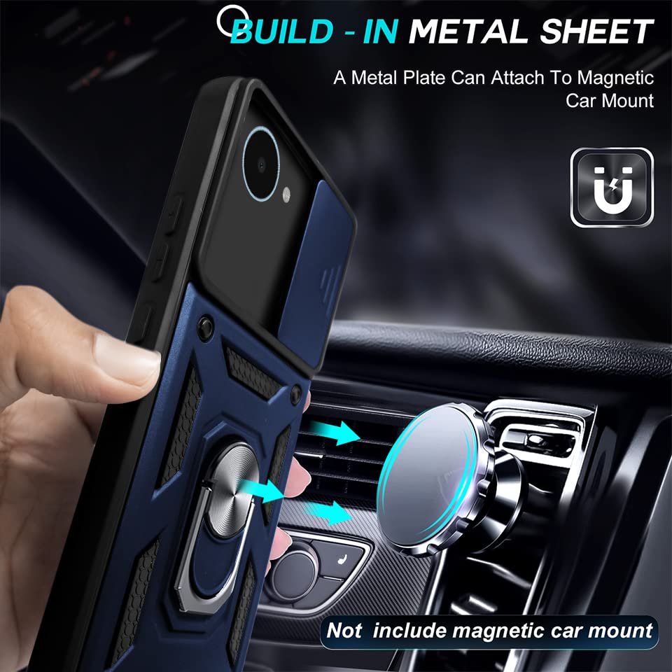 For Realme Narzo 50i Prime Back Cover Case (Hybrid Dual Armor Polycarbonate)