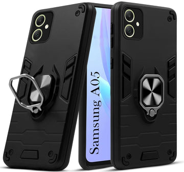 For Samsung Galaxy A05 Back Cover Case (Shockproof Polycarbonate Dual Layer Hybrid Armor)