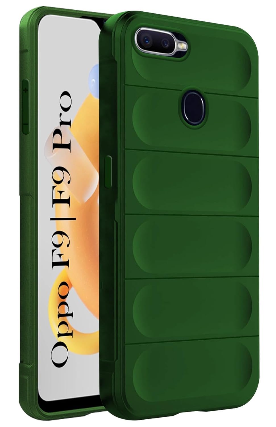 For Oppo F9 Oppo F9 Pro Back Cover Case (Matte Liquid Silicone