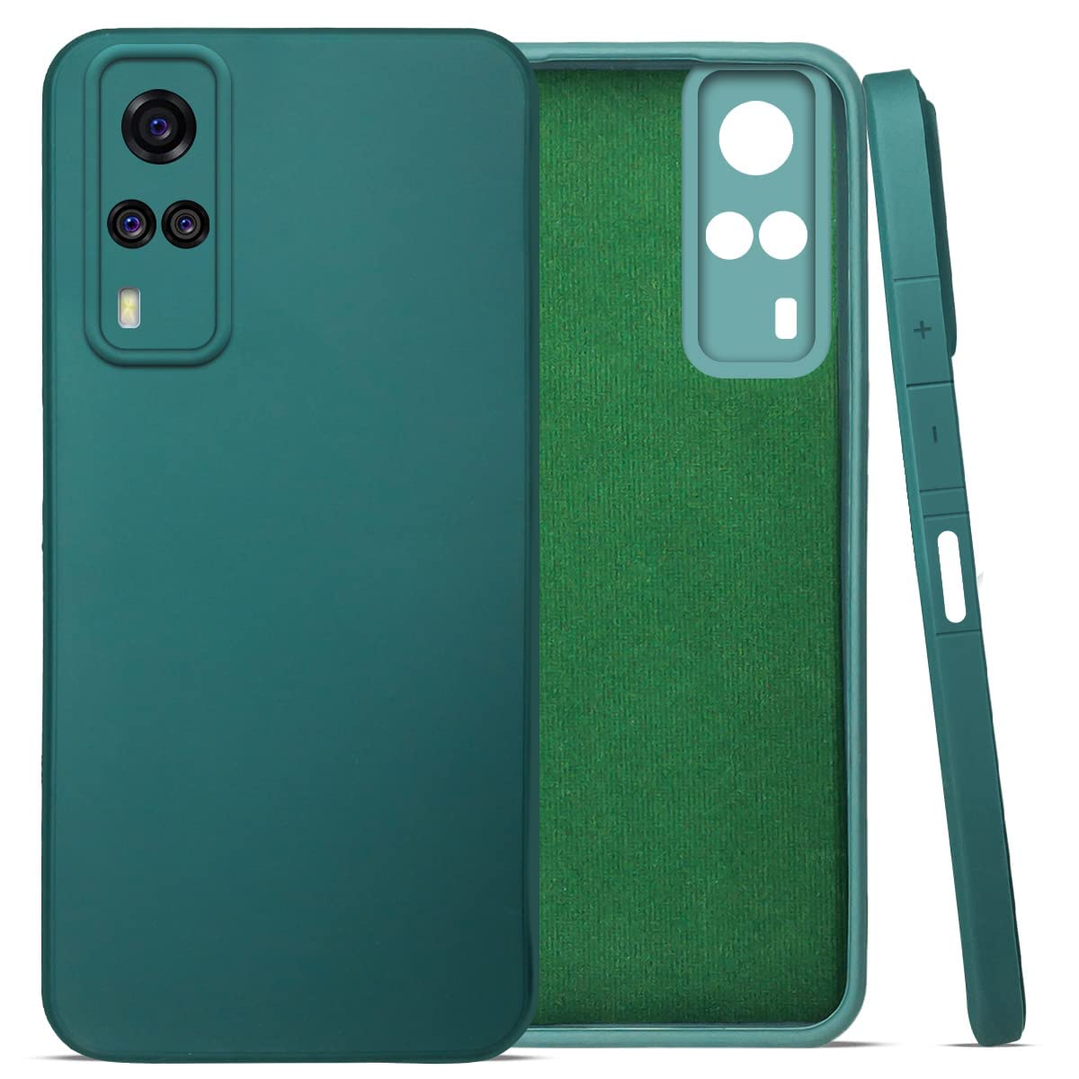 For Vivo Y53s 4G Back Cover Case (Hybrid Armor Polycarbonate)