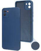 For Samsung Galaxy A03 Back Cover Case (Inside Fiber Cloth | Smooth Matte Finish | Elegant Professional Look)