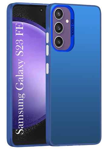 For Samsung Galaxy S23 FE 5G Back Cover Case (Velvet Touch | Professional Glossy Finish | Camera Protection Bump)