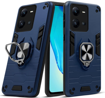 For Vivo V25 5G Back Case Cover (Shockproof Polycarbonate Dual Layer Hybrid Armor)