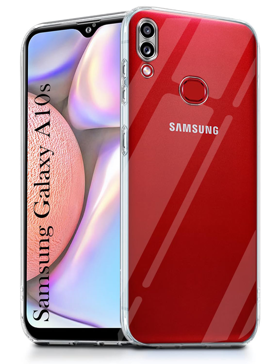 For Samsung Galaxy A10s Back Cover( Silicone Clear Shockproof Case with Camera Protection | Soft and Flexible | Transparent)