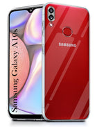 For Samsung Galaxy A10s Back Cover( Silicone Clear Shockproof Case with Camera Protection | Soft and Flexible | Transparent)