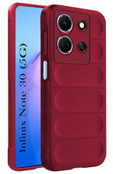 For Infinix Note 30 5G Back Case Cover (Matte Liquid Silicone | Micro-Fiber Cloth Inside | Camera Protection | Shockproof | )
