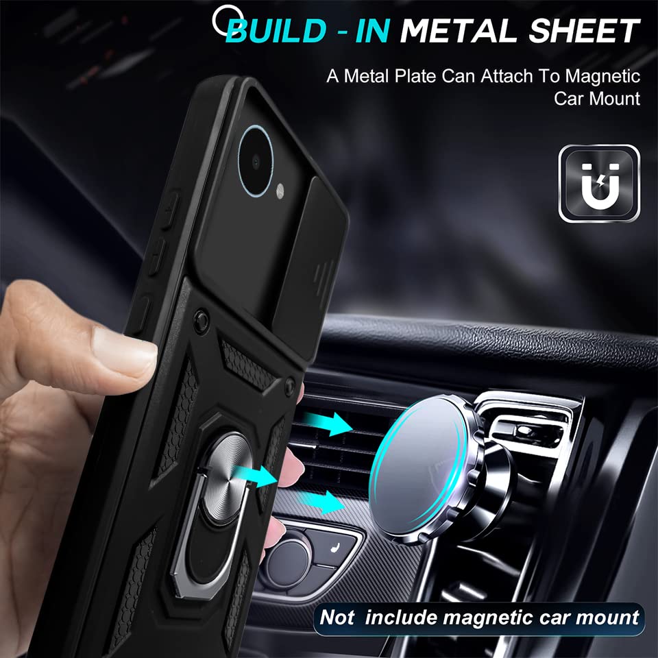 For Realme Narzo 50i Prime Back Cover Case (Hybrid Dual Armor Polycarbonate)
