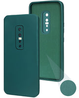 For Vivo V17 Pro Back Cover Case (Inside Fiber Cloth | Smooth Matte Finish | Elegant Professional Look)
