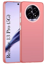 For Realme 13 Pro | Realme 13 Pro Plus 5G Hard Back Cover Case(Velvet Touch | Professional Glossy Finish | Camera Protection Bump)