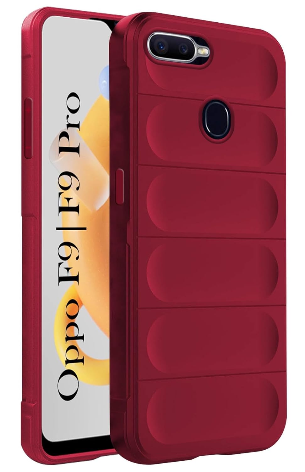 For Oppo F9 Oppo F9 Pro Back Cover Case (Matte Liquid Silicone Micro-Fiber Cloth Inside Camera Protection Shockproof) Pink
